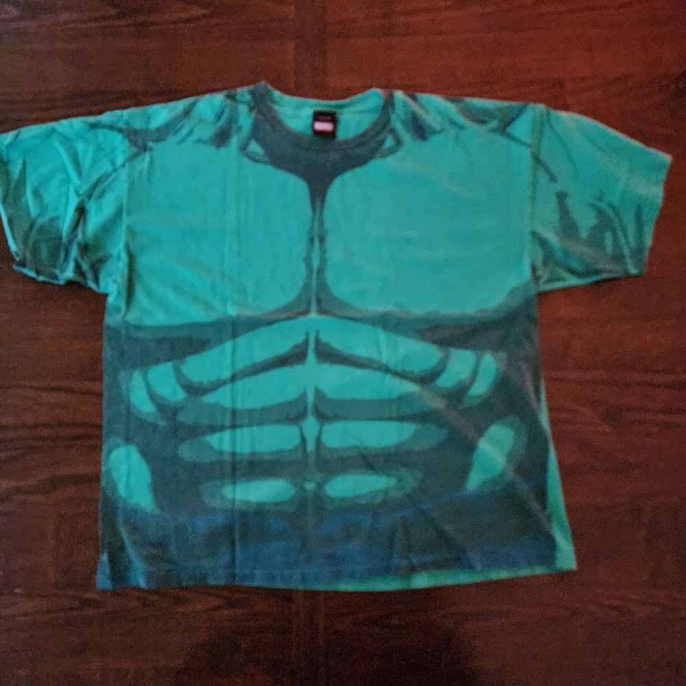 Green and Teal Striped Fabric